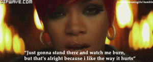 music love rihanna quotes eminem love the way you lie gif