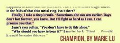 Champion, Marie Lu Day is the best fictional boy ever