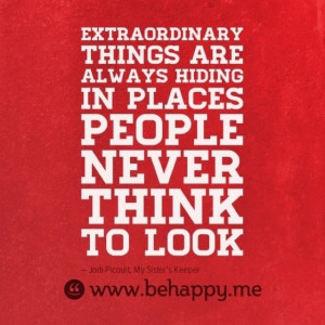 Extraordinary people...