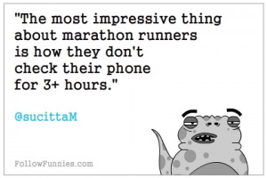 Marathon Runners are Impressive