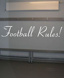 ... -RULES-QUOTE-COOL-BOYS-WALL-ART-DECAL-STICKERS-VINYL-ROOM-BEDROOM