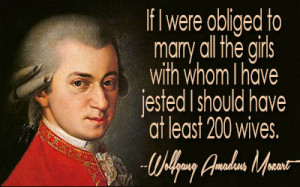 Mozart Mozart quote