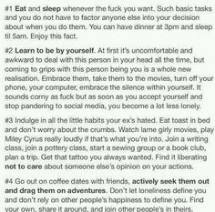 Staying Strong After A Breakup Quotes After a break up, random thing