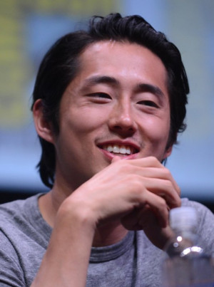 Steven Yeun at event of The Walking Dead (2010)