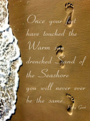 ... Sand of the Seashore you will never ever be the same.