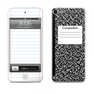 ... iPod iPod touch 5th Gen Composition Notebook iPod touch 5th Gen Skin