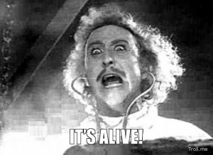 Alive Young Frankenstein
