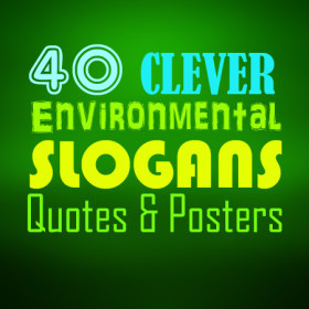 40 clever environmental slogans, quotes and posters