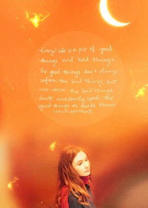 Quote from “The Doctor and Vincent” episode.