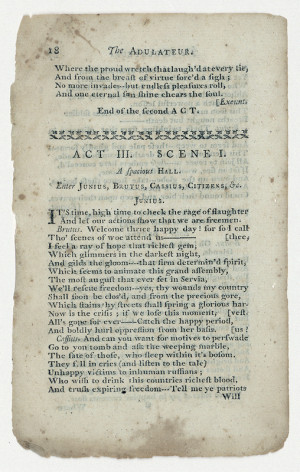 An example of Mercy Otis Warren's Publications