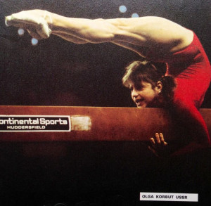 Olga Korbut ussr Vintage gymnastics 1970s