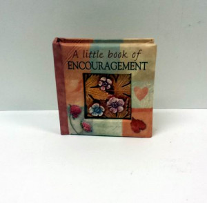 ... Resin Quotes Book “A Little Book of Encouragement” Item#812148