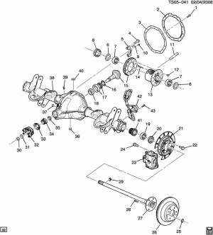 Chevy Front Differential Parts Diagram