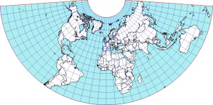Basic Europe Map Lambert Azimuthal Projection