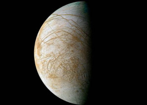 Underground ocean on Jupiter moon Europa likely very deep