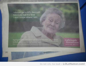 don’t really know what to think about this advert in the Jewish ...