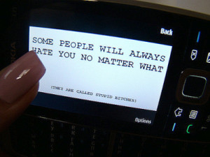 Some people will always hate you no matter what.