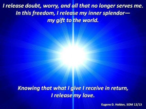 Release ~ via Science of Mind magazine on facebook https://www ...