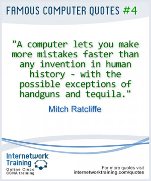Quotes: Computers and mistakes...