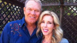 Glen Campbell and his wife Kim say it's important to keep a sense of ...