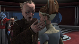 screencaps and animated gifs featuring Palpatine, Padmé, and Anakin ...
