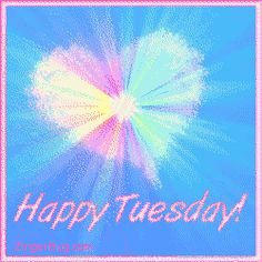 Happy Tuesday Funny Sayings | Happy Tuesday Pastel Starburst Glitter ...