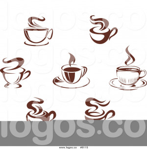 Coffee Cup Vector Black And...