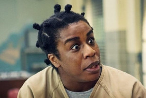 Uzo Aduba as Crazy Eyes in “Orange is the New Black”