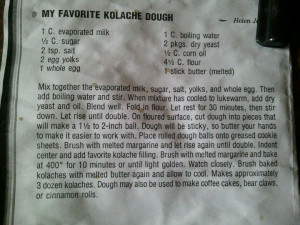 Real Iowan Kolache Dough