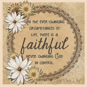 Faithful God