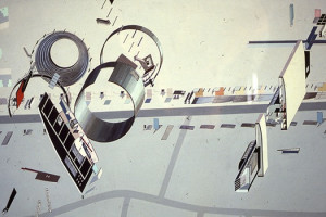zaha hadid architectural drawings 1983 courtesy of the architecture ...