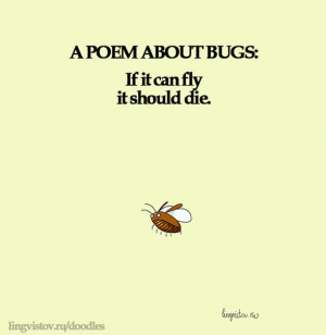 poem about bugs