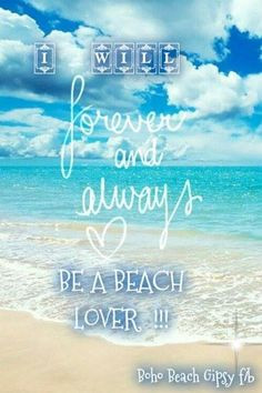 Once a beach lover always a beach lover! Are you ready to get your ...
