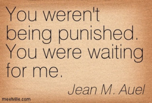 You Werent Being Punished You Were Waiting For Me - Fate Quote