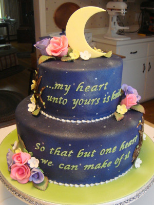 midsummer night s dream cake this cake was for a wedding shower and ...
