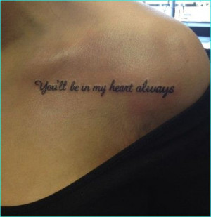 17 Memorial Tattoo Quotes Ideas