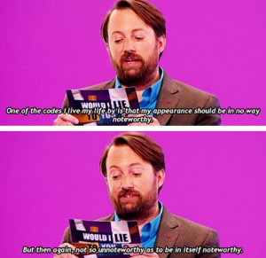 David Mitchell, everyone. Lmao I love 'would I lie to you'- this was ...