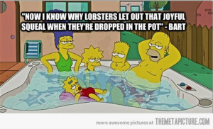 Funny photos funny Simpsons jacuzzi swimming pool