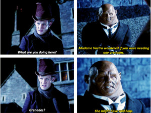 Doctor Who Favourite quote from the Snowmen?