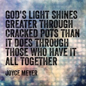 God's grace shines greater...