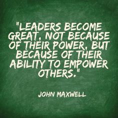 ... empower others.” Excerpt From: John C. Maxwell. “The 5 Levels of