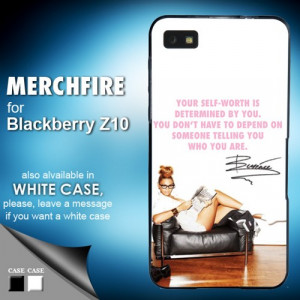 Beyonce quotes - Blackberry Z10 case