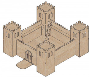 medieval castles in england diagram