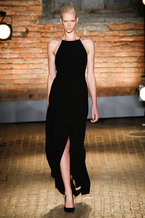 Yigal Azrouël Spring 2012 RTW Backless Dress Profile Photo