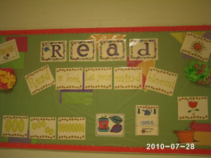 ... Bulletin Board~ “You are my Sunshine Positive Thinking and Reading