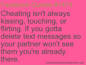 ... lovey dovey messages with that right there is cheating my friends