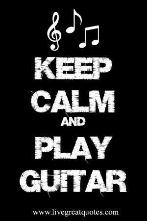 play guitar