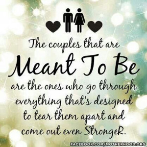 The couples that are meant to be...