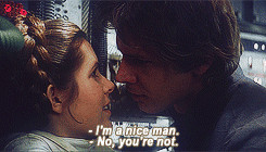 Meme —> Day 13: Favourite Movie Ship? Han Solo and Princess Leia ...