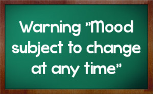 Attitude Facebook Status On Chalkboard Background